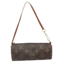 LOUIS VUITTON Monogram Papillon Pouch LV Auth BA10858-13