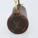 LOUIS VUITTON Monogram Papillon Pouch LV Auth BA10858-3