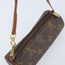 LOUIS VUITTON Monogram Papillon Pouch LV Auth BA10858-6