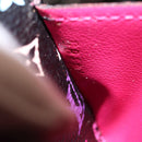 LOUIS VUITTON Multicolor Portefeiulle Sarah Portemonnee Zwart M60668 LV Auth BA10859V-11