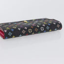 LOUIS VUITTON Multicolor Portefeiulle Sarah Portemonnee Zwart M60668 LV Auth BA10859V-5