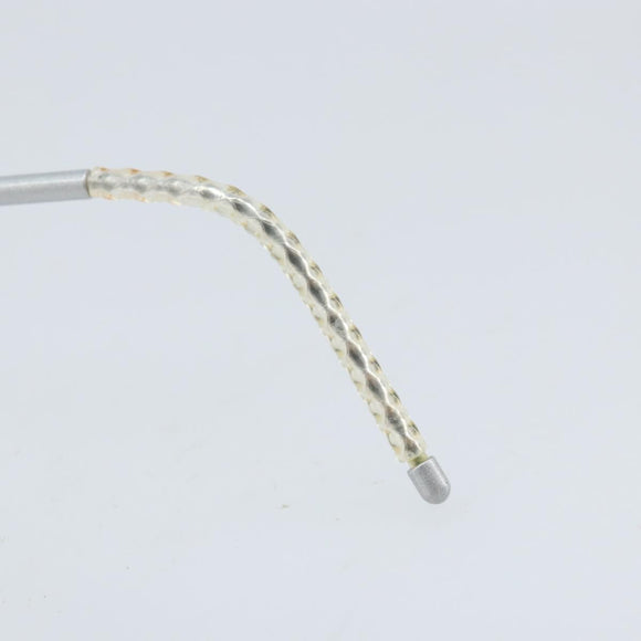 CHANEL Sunglasses metal Silver 4035 CC Auth BA10860