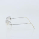 CHANEL Sunglasses metal Silver 4035 CC Auth BA10860-3