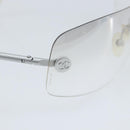 CHANEL Sunglasses metal Silver 4035 CC Auth BA10860-8