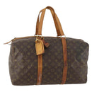 LOUIS VUITTON Monogram Sac Souple 45 Boston Bag M41624 LV Auth BA10865-1