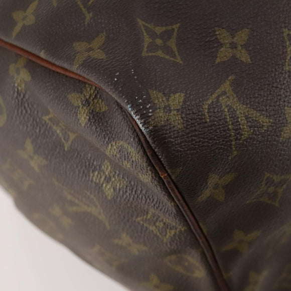 LOUIS VUITTON Monogram Sac Souple 45 Boston Bag M41624 LV Auth BA10865