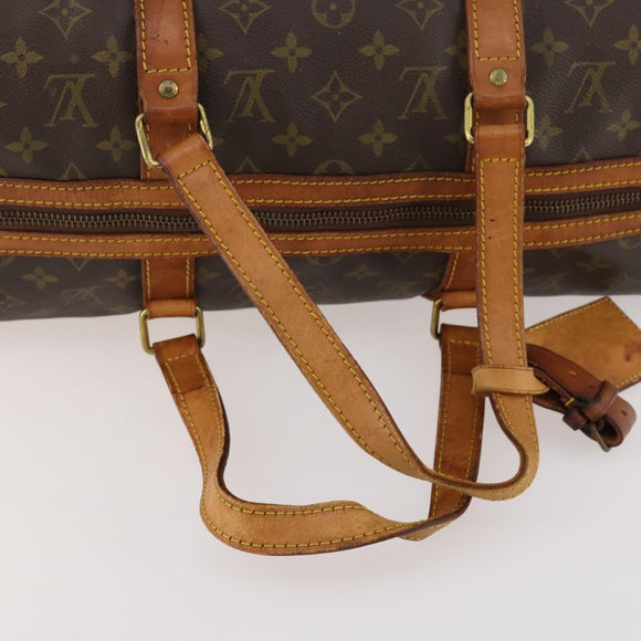 LOUIS VUITTON Monogram Sac Souple 45 Boston Bag M41624 LV Auth BA10865
