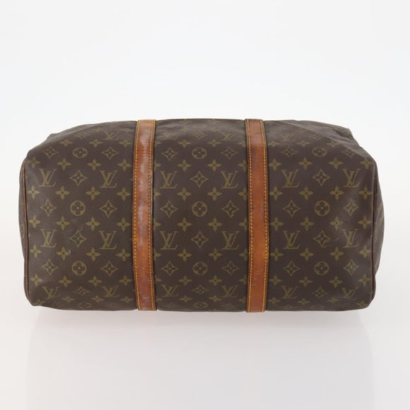 LOUIS VUITTON Monogram Sac Souple 45 Boston Bag M41624 LV Auth BA10865