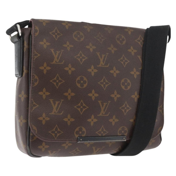 LOUIS VUITTON Monogram District PM Umhängetasche M40935 LV Auth BA10866
