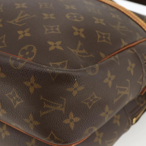 LOUIS VUITTON Monogram Reporter GM Shoulder Bag M45252 LV Auth BA10868