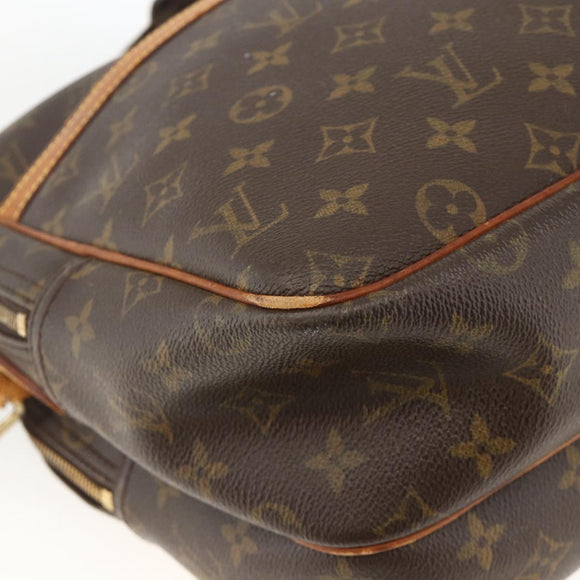 LOUIS VUITTON Monogram Reporter GM Shoulder Bag M45252 LV Auth BA10868