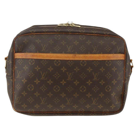 LOUIS VUITTON Monogram Reporter GM Shoulder Bag M45252 LV Auth BA10868
