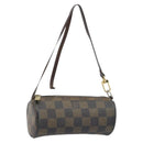 LOUIS VUITTON Damier Ebene Papillon Tasje LV Auth BA10869-1