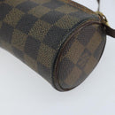 LOUIS VUITTON Damier Ebene Papillon Tasje LV Auth BA10869-15