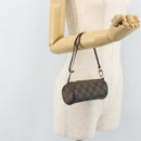 LOUIS VUITTON Damier Ebene Papillon Tasje LV Auth BA10869-19