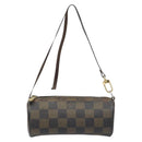 LOUIS VUITTON Damier Ebene Papillon Tasje LV Auth BA10869-13