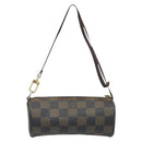 LOUIS VUITTON Damier Ebene Papillon Tasje LV Auth BA10869-2