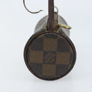LOUIS VUITTON Damier Ebene Papillon Tasje LV Auth BA10869-4