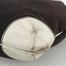 CHANEL COCO Markenkette Umhängetasche Canvas Schwarz Gold CC Auth BA10872-9