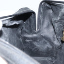 GUCCI Hand Bag Canvas 2way Black Gold 000 58 0256 Auth BA10874-21