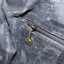 GUCCI Hand Bag Canvas 2way Black Gold 000 58 0256 Auth BA10874-22
