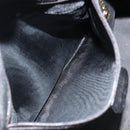 GUCCI Hand Bag Canvas 2way Black Gold 000 58 0256 Auth BA10874-23