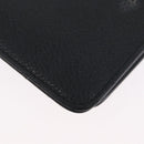 CHANEL Tagesplaner-Hülle Kaviarleder Schwarz Gold CC Auth BA10875-15