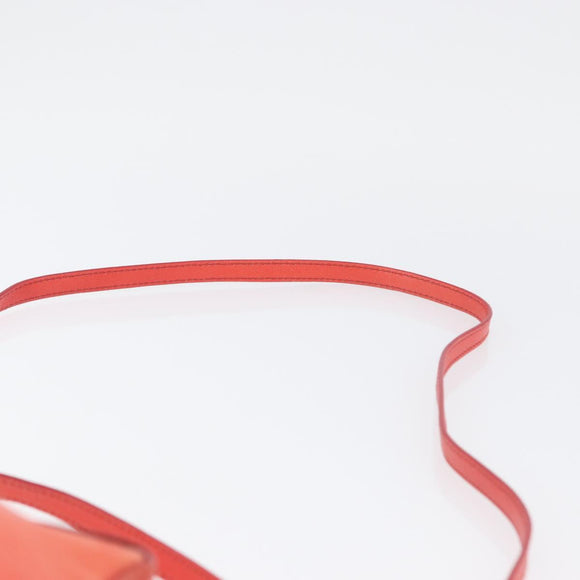 Chloe Schoudertas Leer 2way Rood Goud Authentiek BA10876