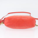Chloe Schoudertas Leer 2way Rood Goud Authentiek BA10876-5