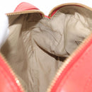 Chloe Schoudertas Leer 2way Rood Goud Authentiek BA10876-23