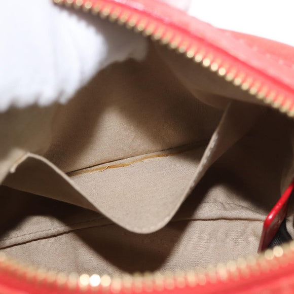 Chloe Schoudertas Leer 2way Rood Goud Authentiek BA10876