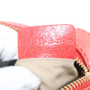 Chloe Schoudertas Leer 2way Rood Goud Authentiek BA10876-11