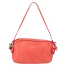 Chloe Schoudertas Leer 2way Rood Goud Authentiek BA10876-2