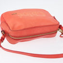 Chloe Schoudertas Leer 2way Rood Goud Authentiek BA10876-6