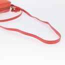 Chloe Schoudertas Leer 2way Rood Goud Authentiek BA10876-8
