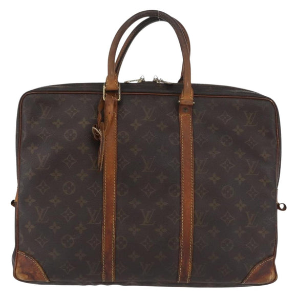 LOUIS VUITTON Monogram Porte Documents Voyage Business Bag M53361 Auth BA10877