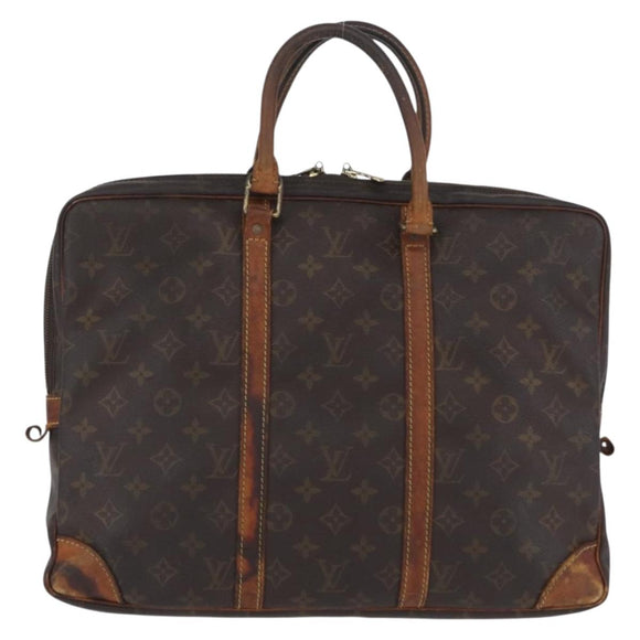 LOUIS VUITTON Monogram Porte Documents Voyage Business Bag M53361 Auth BA10877