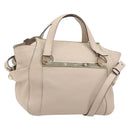 Chloe Hand Bag 2way Pink Gold Auth BA10878-1