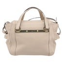 Chloe Hand Bag 2way Pink Gold Auth BA10878-3