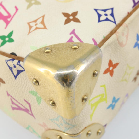 LOUIS VUITTON Monogram Multicolor Boulogne Bag White M92660 LV Auth BA10879