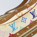 LOUIS VUITTON Monogram Multicolor Boulogne Bag White M92660 LV Auth BA10879-17