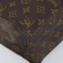LOUIS VUITTON Monogram Sac Plat Hand Bag M51140 LV Auth BA10883-15