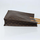 LOUIS VUITTON Monogram Sac Plat Hand Bag M51140 LV Auth BA10883-3