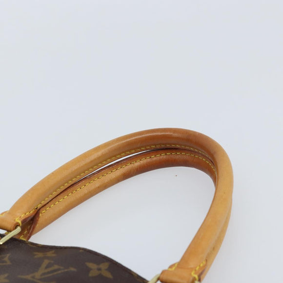 LOUIS VUITTON Monogram Sac Plat Hand Bag M51140 LV Auth BA10883