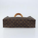LOUIS VUITTON Monogram Sac Plat Hand Bag M51140 LV Auth BA10883-5
