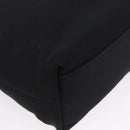 Salvatore Ferragamo Chain Vala Shoulder Bag Nylon Black Auth BA10885-14