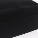 Salvatore Ferragamo Chain Vala Shoulder Bag Nylon Black Auth BA10885-9