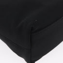 Salvatore Ferragamo Chain Vala Shoulder Bag Nylon Black Auth BA10885-16