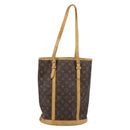 LOUIS VUITTON Monogram Bucket GM Shoulder Bag M42236 LV Auth BA10888-13