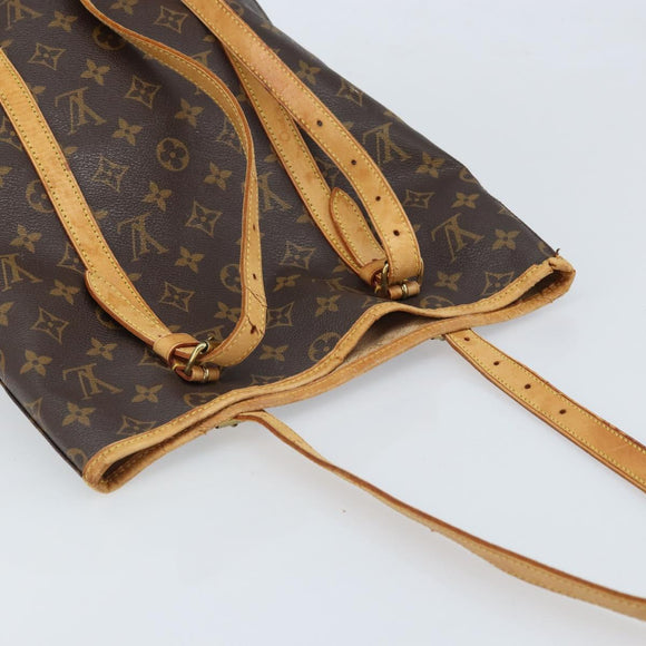 LOUIS VUITTON Monogram Bucket GM Shoulder Bag M42236 LV Auth BA10888